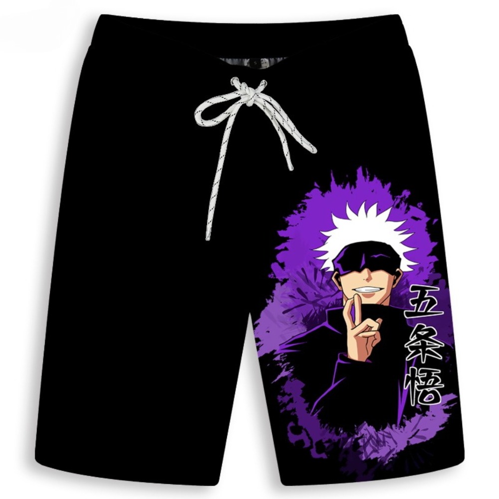Anime Merchandise Store In Japan - Heren Gojo Satoru bedrukte shorts Heren