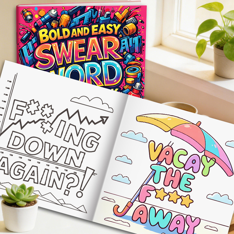 Art Book Illustration - Kleurboek voor volwassenen met grappige en