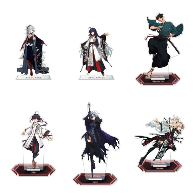 Fate Anime Merchandise - 15CM Anime Fate_Samurai Restant Acryl Sleutelhangers