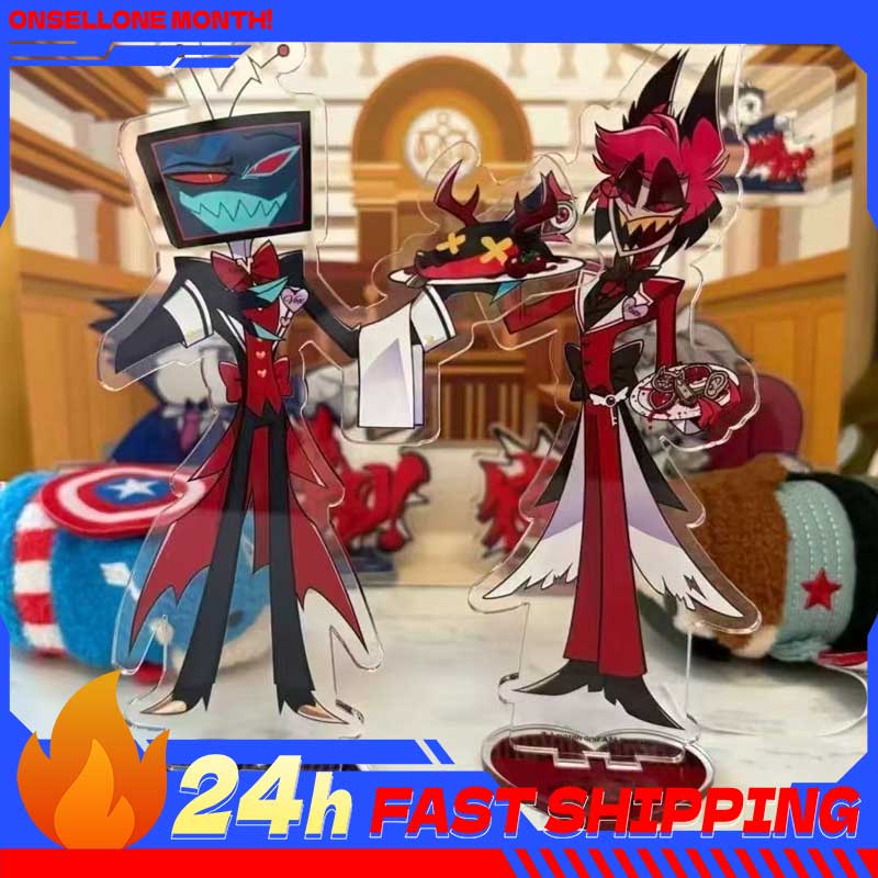 Merchandise Anime - 2 stks Hazbin Anime Randapparatuur Alastor
