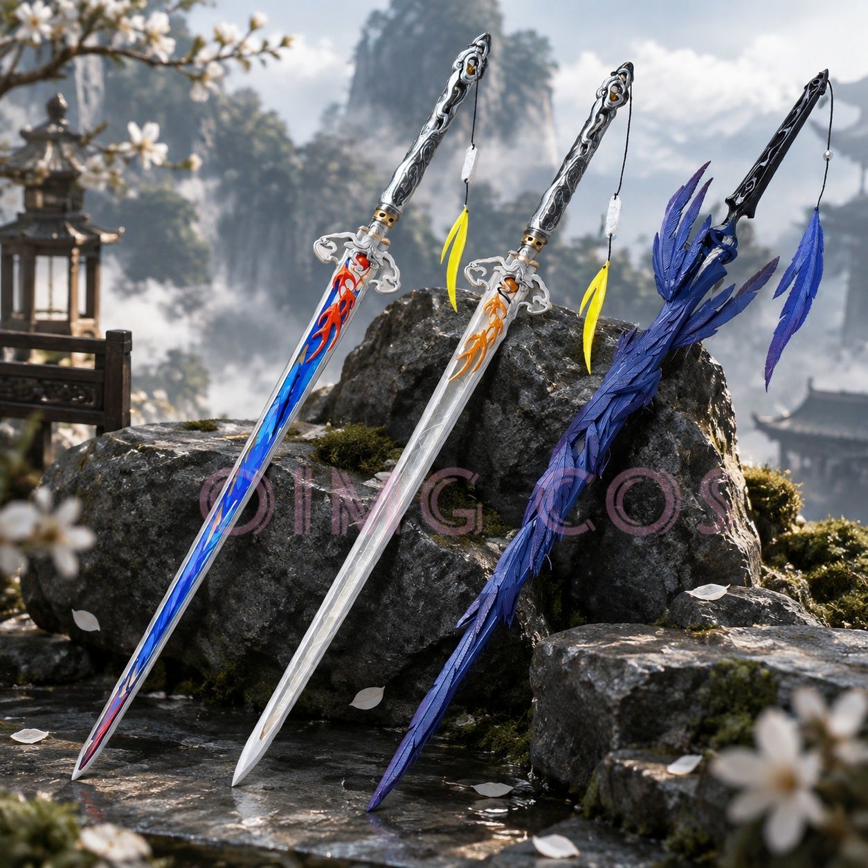 Cosplay Prop Sword - Wuthering Waves Yangyang Xuanling Cosplay Rekwisieten