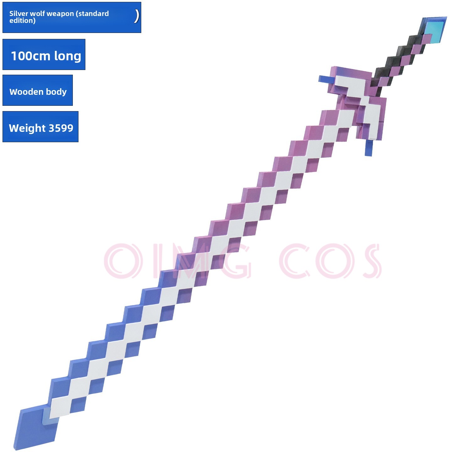 Cosplay Prop Sword - Honkai: Star Rail Silver Wolf Cosplay