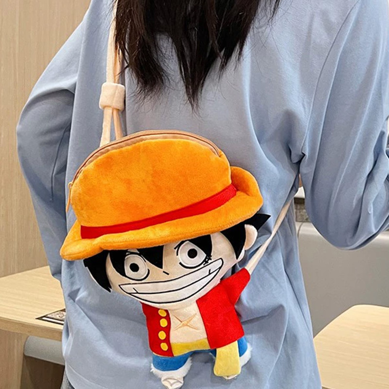 Anime One Piece Merchandise - Nieuwe One Piece Pluche Schoudertas Creativiteit