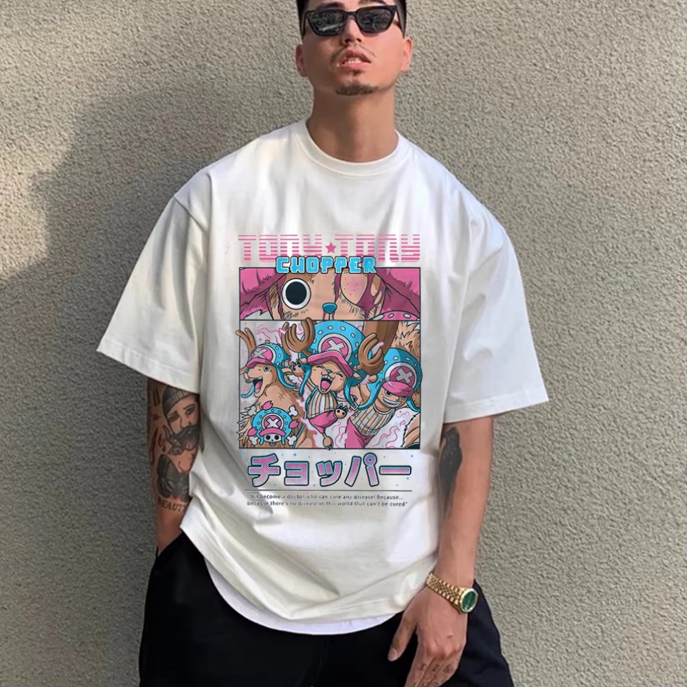 Anime Merchandise Store In Japan - Mannen T-shirt Anime Een Stuk Chopper