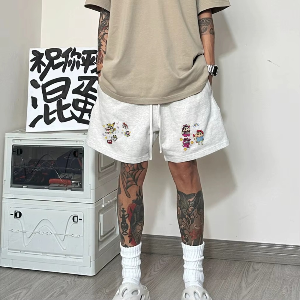 Anime Merchandise Store In Japan - Nieuwe herenshorts Crayon Shin-chan Zomerkleding Dames