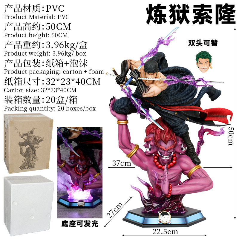 One Piece Roronoa Zoro Purgato - Anime One Piece Merchandise recensie en prijs