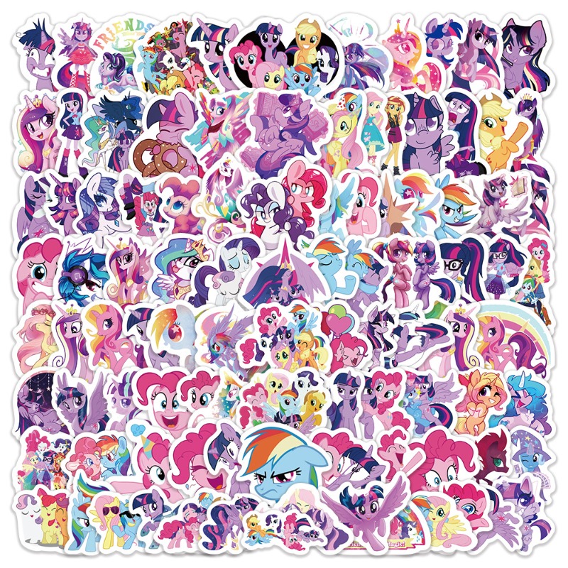 100 stuks Cartoon My Little Po - Merchandise Anime recensie en prijs