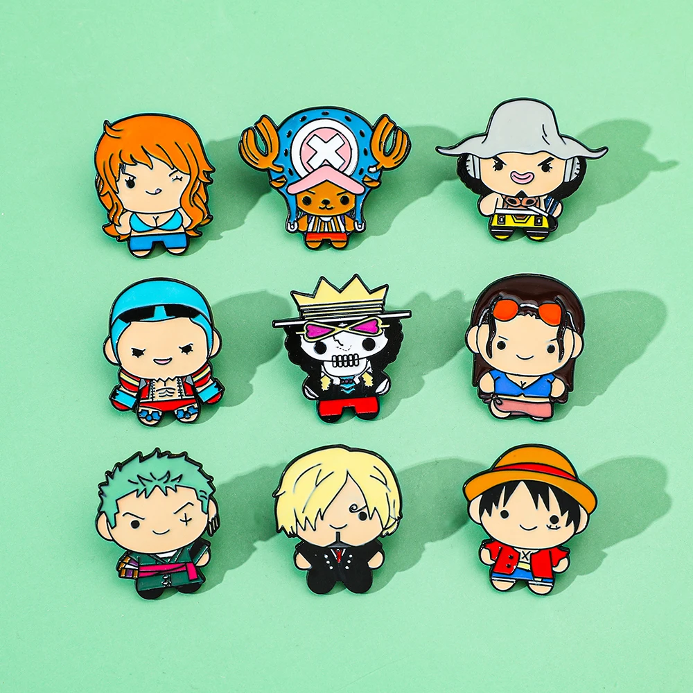 9 stuks creatieve cartoon broc - Anime One Piece Merchandise recensie en prijs