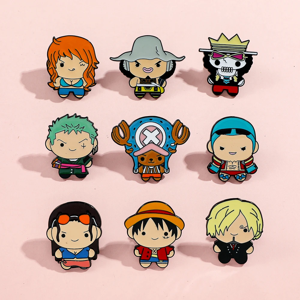 9 stuks creatieve cartoon broc - Anime One Piece Merchandise recensie en prijs