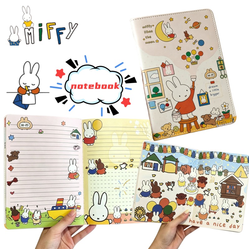 Nieuwe B6 Miffy Leuke Notebook - Art Book Illustration recensie en prijs