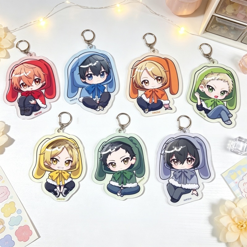 Rugzakhanger 7 STUKS FABRIEKSW - Anime Merch Store recensie en prijs