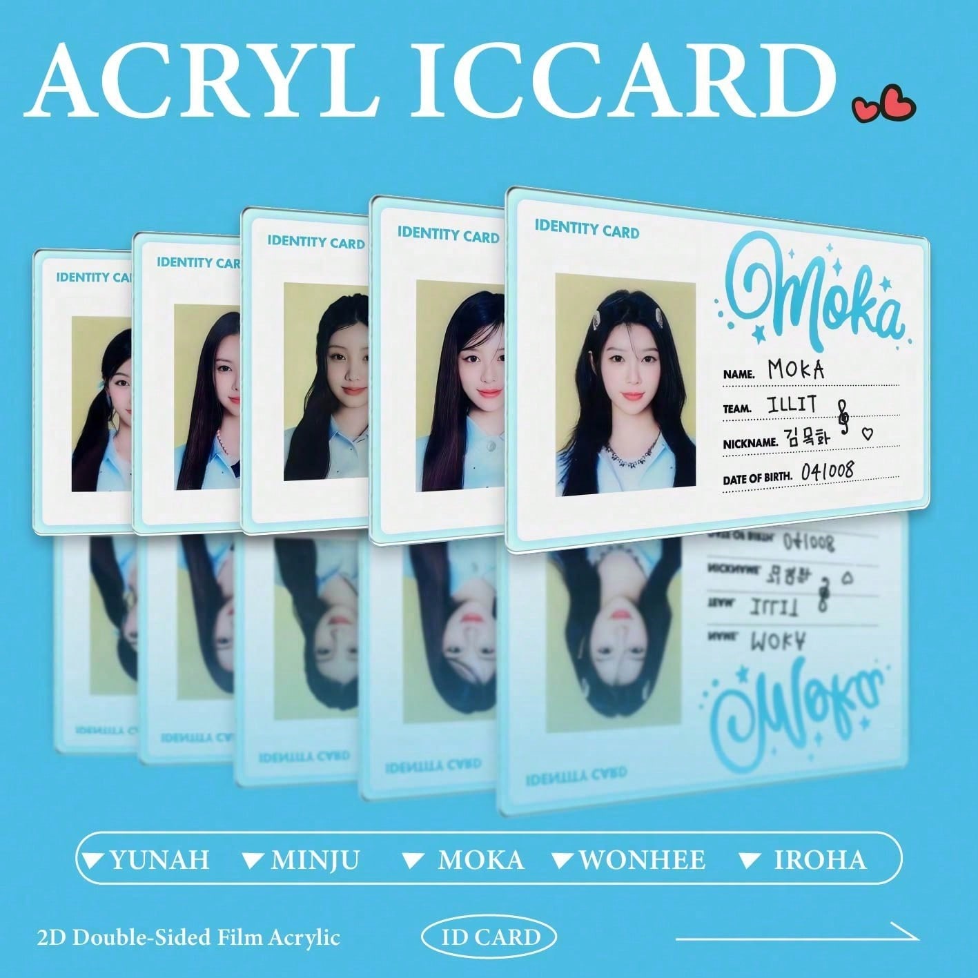 Ill-It Card, Id-kaart, Glitter - Anime Merch Store recensie en prijs
